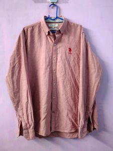 US Polo Assn. Men's pink Button-Down Shirt