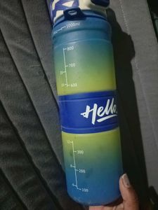 Durable Blue & Green Water Bottle