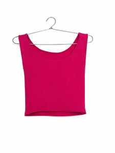 Ribbed Cropped Tank Top