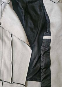 Niche Chinese y2k Japanese cut Grey moto jacket