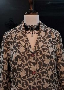 Floral Print Blazer