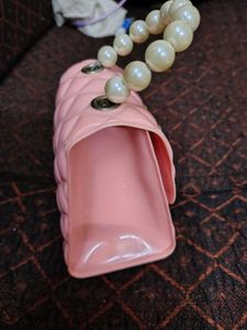 Cute Pink Quilted Heart Clutch