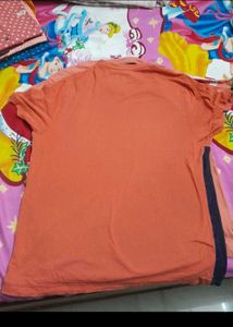 U.S. Polo Assn. Men's Orange T-Shirt