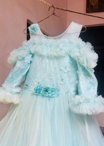 Beautiful Sky Blue Gown