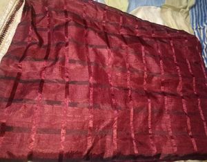 Elegant Maroon Saree