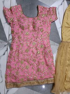 Sharara Kurta Set With Margin