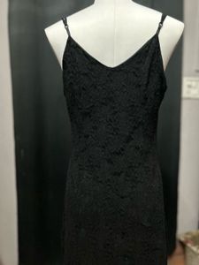 Elegant Black Lace Dress