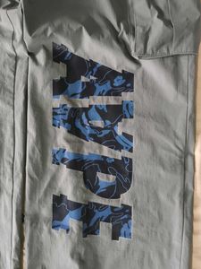 Stylish Cargo Pants with Logo Detail