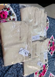 Men's Cream Trousers new wdt tag