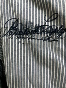 Men's Striped Button-Down Shirt