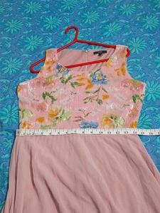 Elegant Sequined Floral Gown length 52