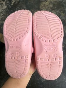 Pink Crocs
