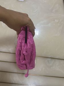 Designer Inspired Woven Clutch Bag