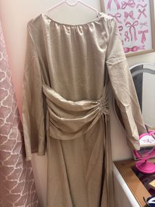 Elegant Ruched Maxi Dress