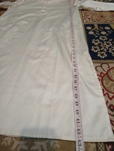 Men's White Kurta Pajama Set