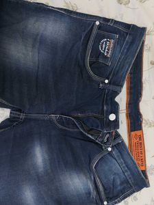 Stylish Dark Wash Denim Jeans