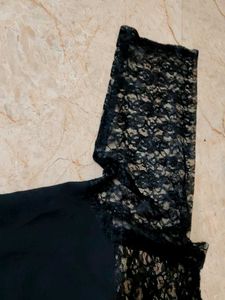 Black kurtha set of 2