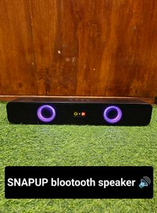 SNAPUP Bluetooth Speaker with LED Lights