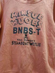 Pink Graphic Hoodie