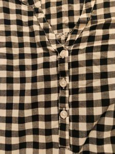 Classic Gingham Checkered Top