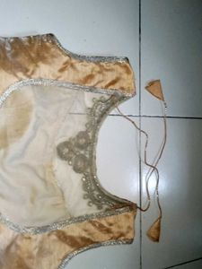 Golden Embellished Blouse