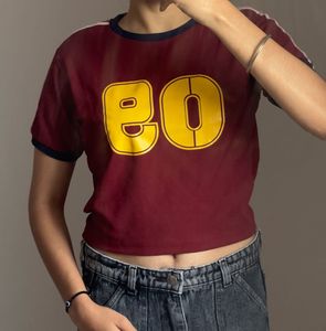 Retro Graphic Crop Top