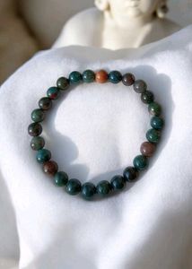 Bloodstone Crystal Bracelet (8mm)