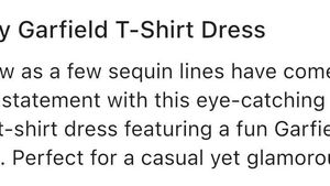 Sparkling Garfield Sequin Mini Dress