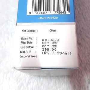 The Derma Co 1% Salicylic Acid Gel Face Wash With