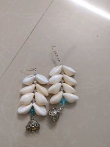 Seashell Jhumka Earrings