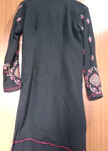 Black Kurta N Duppatta