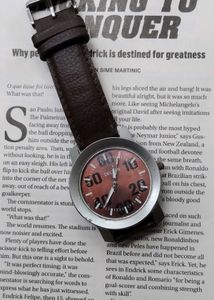 Delton Analog Watch - Leather Strap - Needs Repair