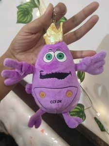 Plush Purple Crown Toy