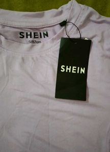 SHEIN Long Sleeve Crop Top