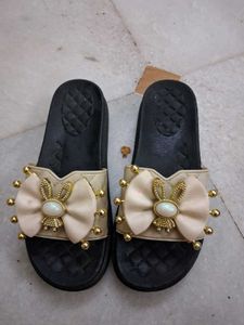 Chic Embellished Slides for Women