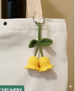 Handmade Crochet Fruit &amp; Flower Bookmarks(1p)