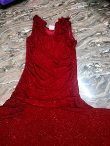 Sparkling Red Party Dress