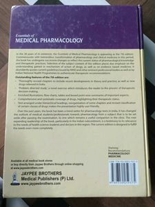 Essentials of Medical Pharmacology