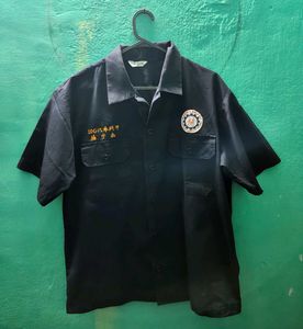 Vintage Black Work Shirt
