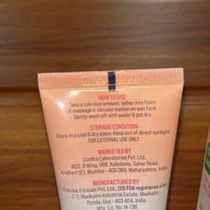 The Pink Foundry Acne Face Wash
