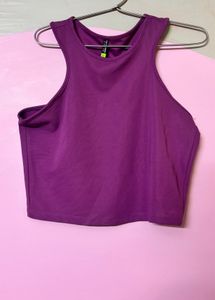 💙Stylish Purple Co-ord Set For Gym 💙