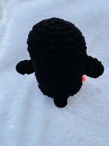 2 Cute Handmade Crochet Penguin Toy