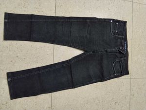 Grey Washed Denim Jeans