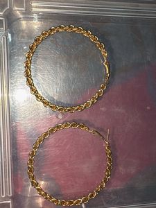 DUO HOOP EARRINGS