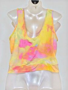 Tie-Dye Knot Tank Top