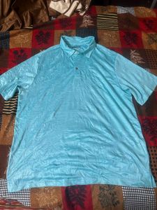 Men's Light Blue Polo Shirt