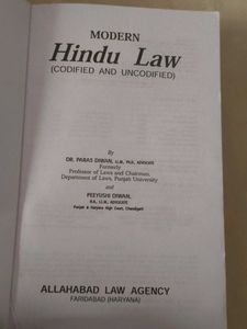 Modern Hindu Law Book
