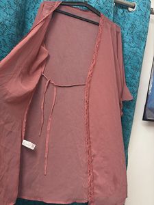 Sheer Wrap Kimono Nightie