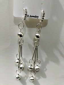 Elegant Silver Dangle Earrings