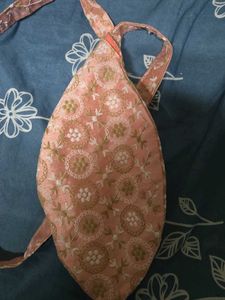 Boho Floral Bead Bag